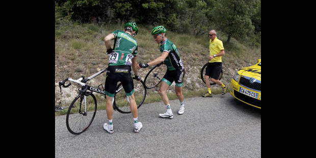 Clous sur le Tour de France: les enquêteurs examinent les images TV et vidéos