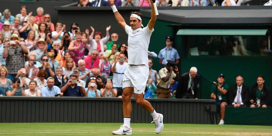 Wimbledon: Roger Federer bat Berdych et rejoint Cilic pour sa onzième finale sur le gazon londonien
